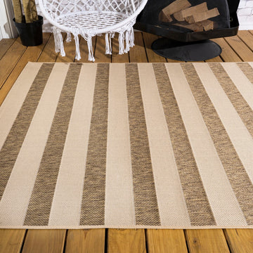 Aveiro Wide Stripe Indoor/outdoor Area Rug